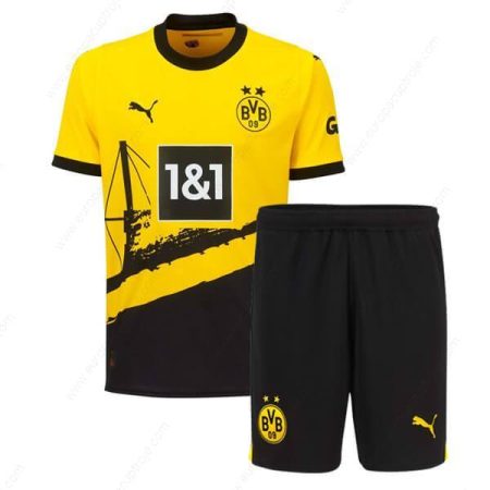 Borussia Dortmund Hjemmebanetrøje Fodboldsæt til børn 23/24