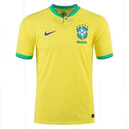 Brasilien Hjemmebanetrøje Spiller version Fodboldtrøje 2022