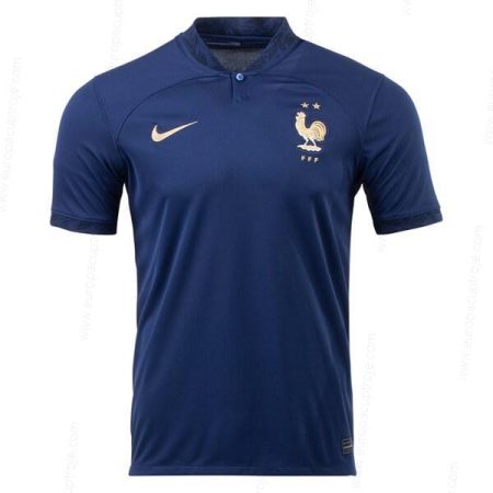 Frankrig Hjemmebanetrøje Fodboldtrøje 2022