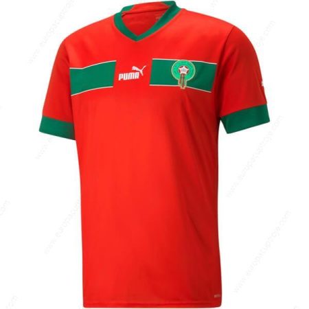 Marokko Hjemmebanetrøje Fodboldtrøje 2022