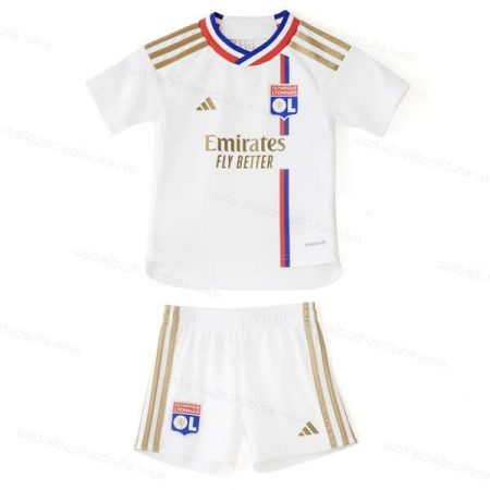 Olympique Lyon Hjemmebanetrøje Fodboldsæt til børn 23/24