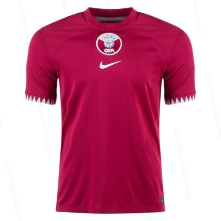 Qatar Hjemmebanetrøje Fodboldtrøje 2022