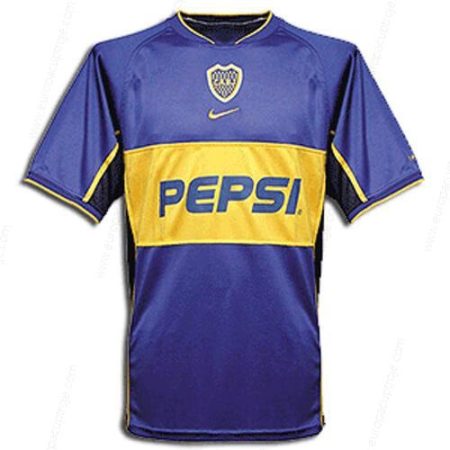 Retro Boca Juniors Hjemmebanetrøje Fodboldtrøje 02/03