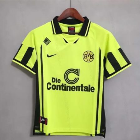 Retro Borussia Dortmund Hjemmebanetrøje Fodboldtrøje 1996