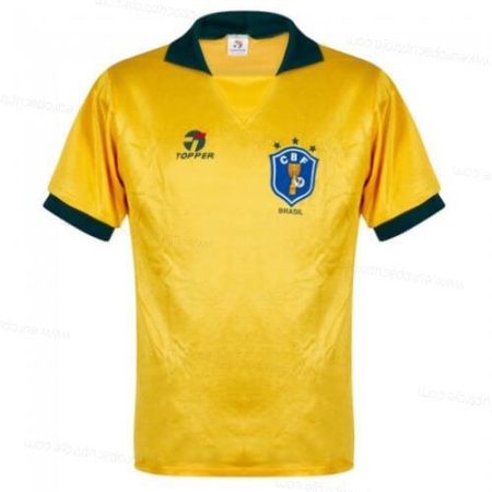 Retro Brasilien Hjemmebanetrøje Fodboldtrøje 1988