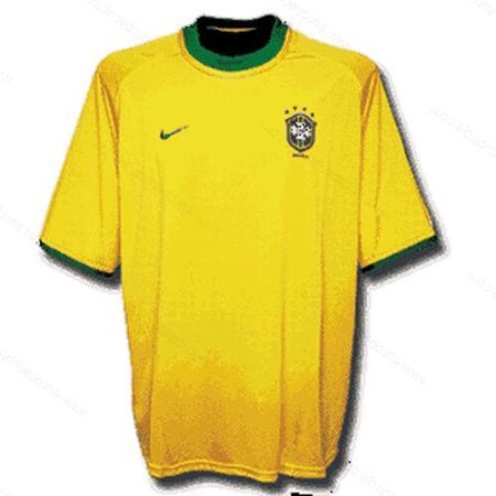 Retro Brasilien Hjemmebanetrøje Fodboldtrøje 2000