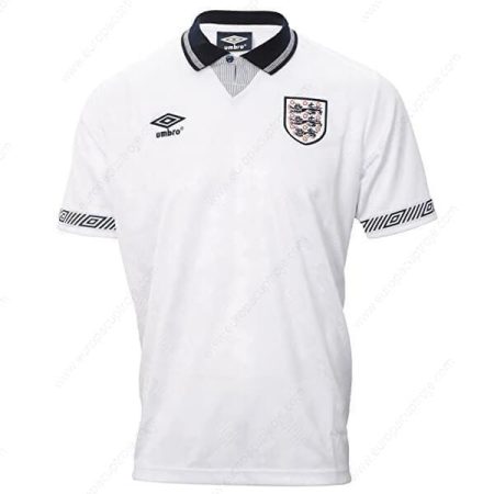 Retro England Hjemmebanetrøje Fodboldtrøje 1990