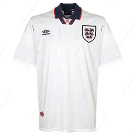 Retro England Hjemmebanetrøje Fodboldtrøje 1994