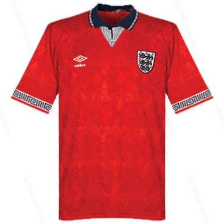 Retro England Udebanetrøje Fodboldtrøje 1990