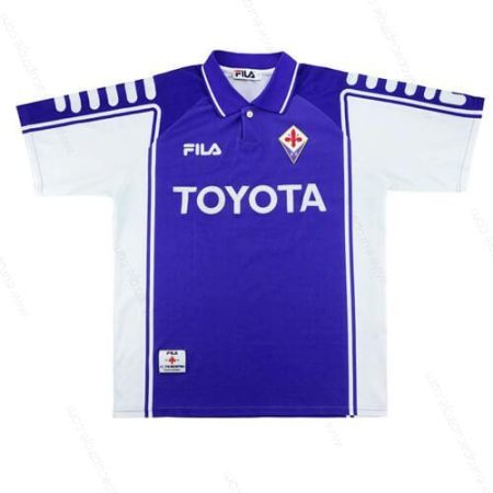 Retro Fiorentina Hjemmebanetrøje Fodboldtrøje 1999/00