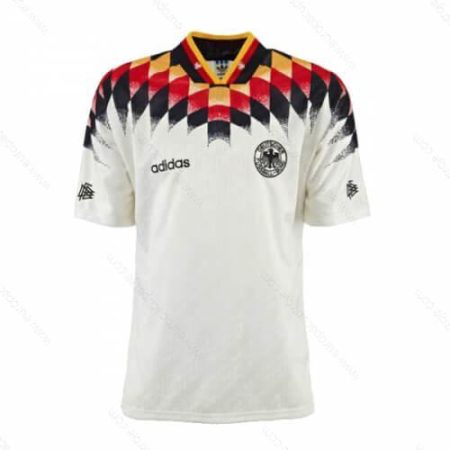 Retro Tyskland Hjemmebanetrøje Fodboldtrøje 1994