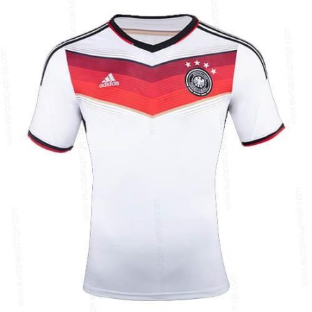 Retro Tyskland Hjemmebanetrøje Fodboldtrøje 2014