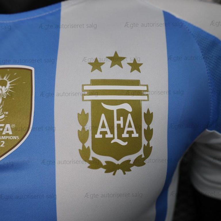 Billige Argentina Hjemmebane Player Version fodboldtrøje 24/25