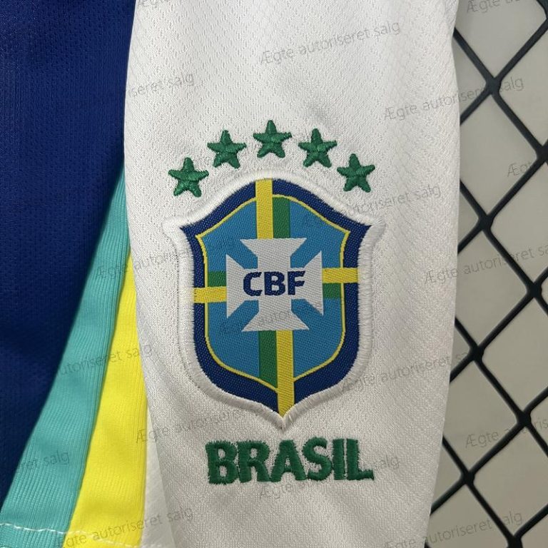 Billige Brasilien Udebane Børne fodboldsæt 24/25