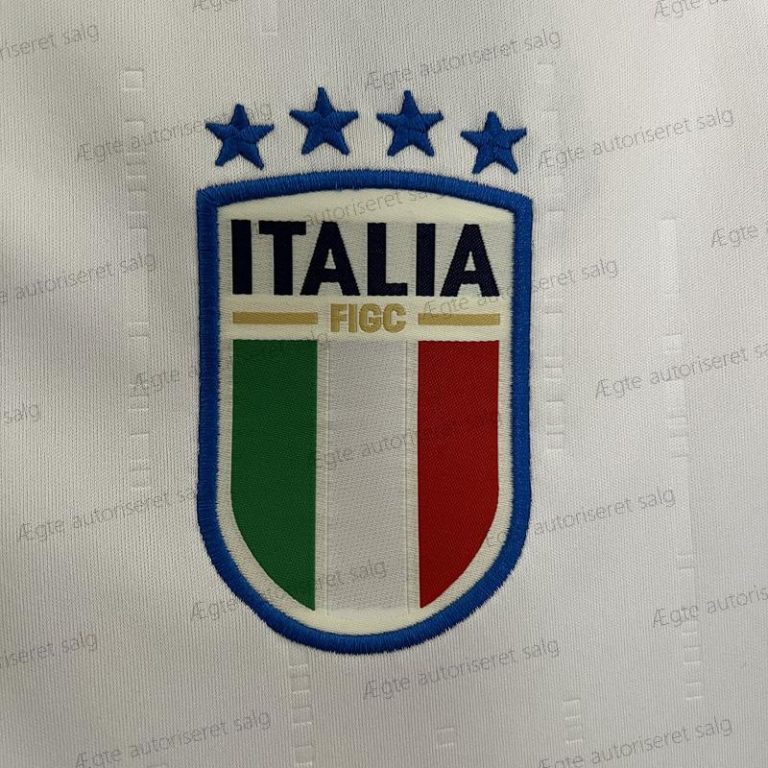 Billige Italy Udebane fodboldtrøje 24/25 – UEFA Euro 2024