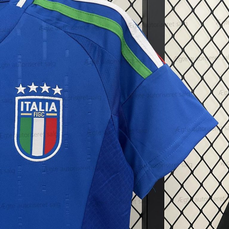Billige Italy kvinders Hjemmebane fodboldtrøje 24/25 – UEFA Euro 2024