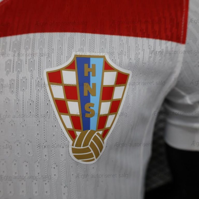 Billige Kroatien Hjemmebane Player Version fodboldtrøje 24/25 – UEFA Euro 2024